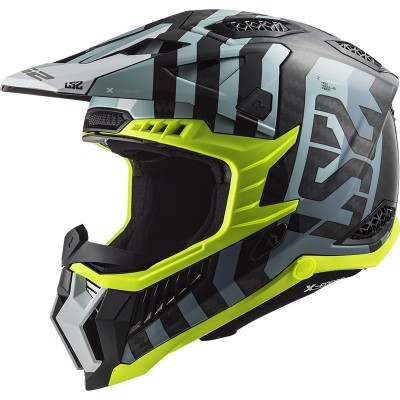 LS2 Mx703 X Force Barrier Sky Blue Helmet
