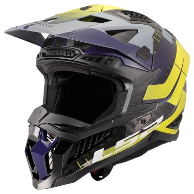 LS2 MX703 X-FORCE GALUO YELLOW HELMET 