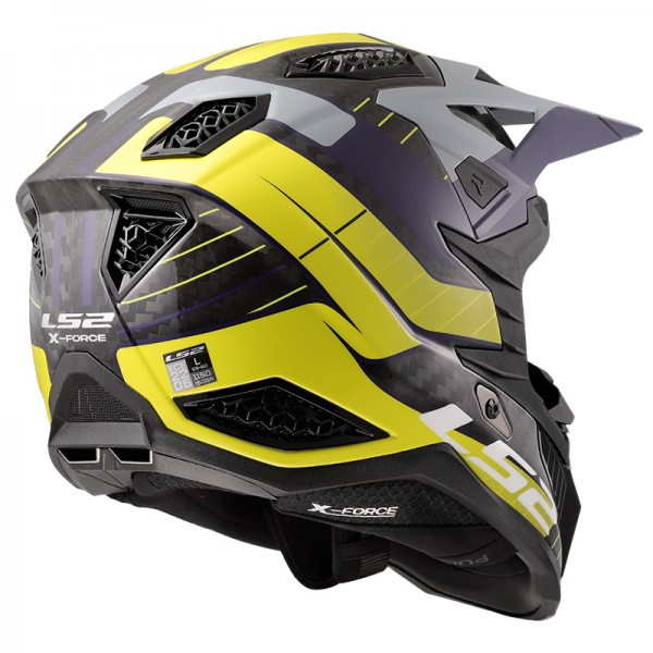 LS2 MX703 X-FORCE GALUO YELLOW HELMET 