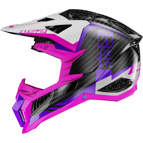 LS2 Mx703 X Force Victory Pink Violet Helmet