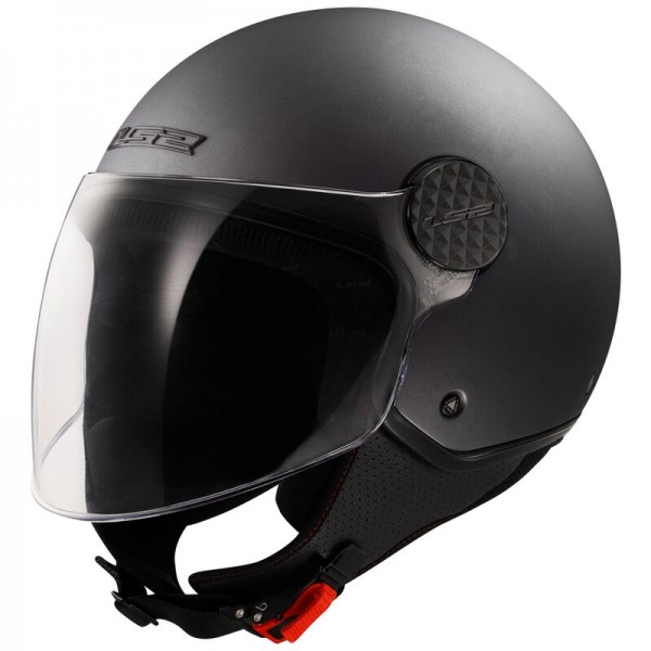 LS2 OF558 SPHERE LUX 2 SOLID MATT TITANIUM HELMET