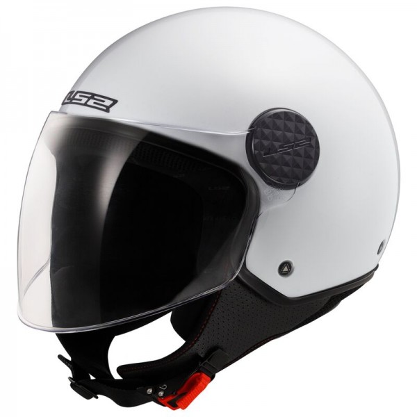 LS2 OF558 SPHERE LUX 2 SOLID WHITE HELMET