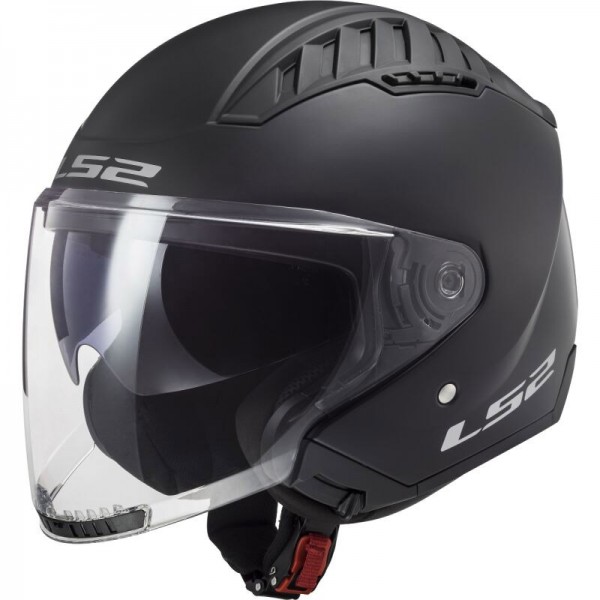 LS2 OF600 COPTER 2 SOLID MATT BLACK HELMET