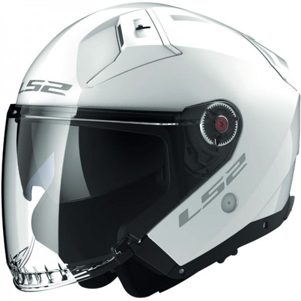 LS2 OF603 INFINITY 2 SOLID WHITE HELMET