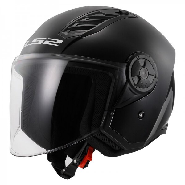 LS2 OF616 AIRFLOW 2 SOLID BLACK HELMET