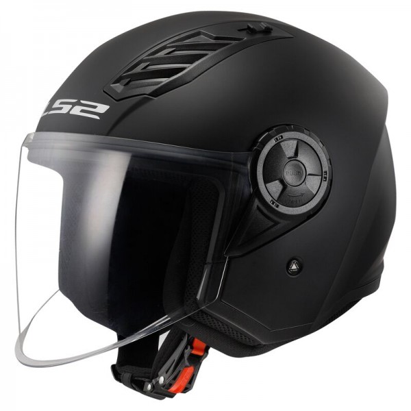 LS2 OF616 AIRFLOW 2 SOLID MATT BLACK HELMET