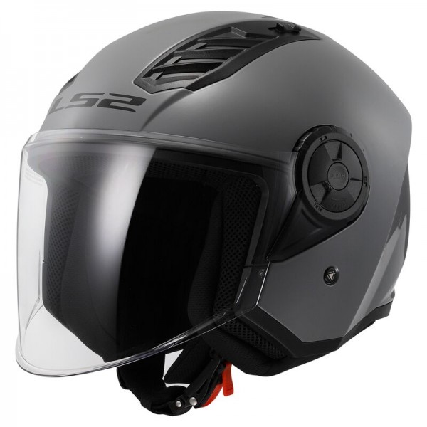 LS2 OF616 AIRFLOW 2 SOLID NARDO GREY HELMET