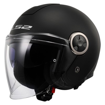 LS2 OF620 CLASSY SOLID MATT BLACK HELMET