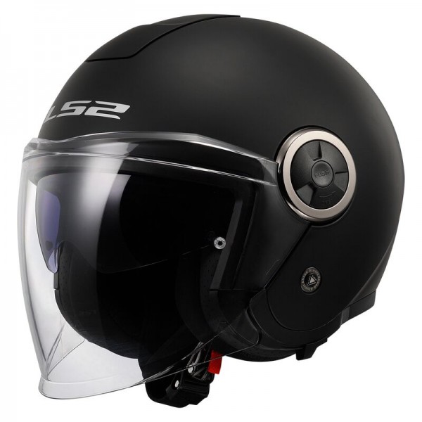 LS2 OF620 CLASSY SOLID MATT BLACK HELMET