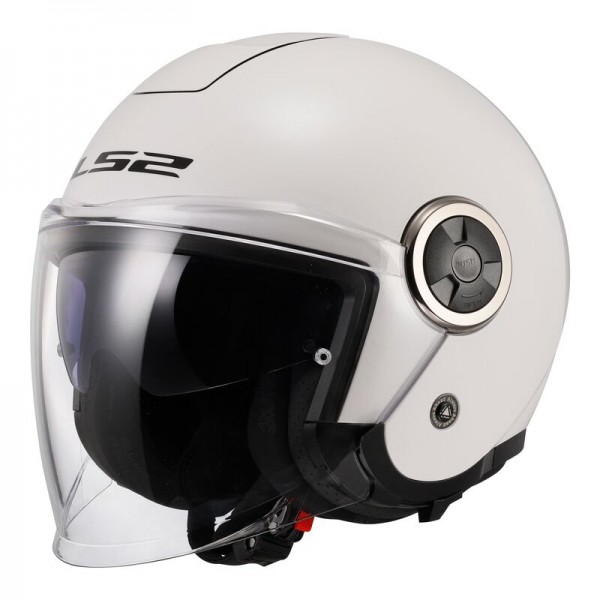 LS2 OF620 CLASSY SOLID WHITE HELMET