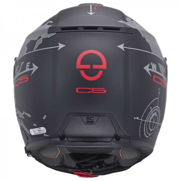 SCHUBERTH C5 GLOBE BLACK HELMET 