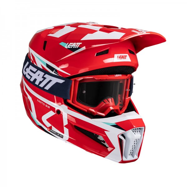 LEATT 3.5 V.25 RED HELMET