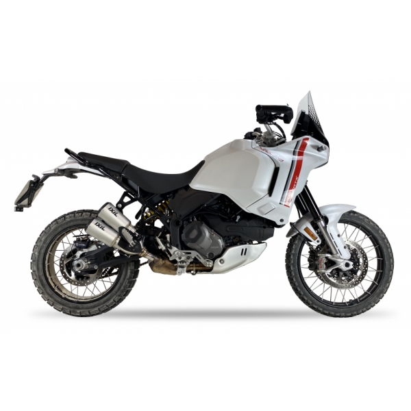 IXIL 2RC RACE XTREM SLIP ON CARBON EXHAUST FOR DUCATI DESERT X 2022 PART # CD5247RC