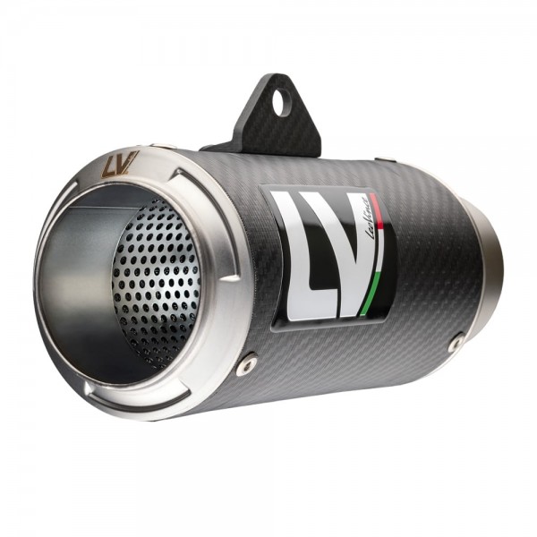 LEO VINCE LV CORSA CARBON FIBER SLIP-ON FOR KAWASAKI Z 500 / NINJA 500 2024 PART #  15400CU
