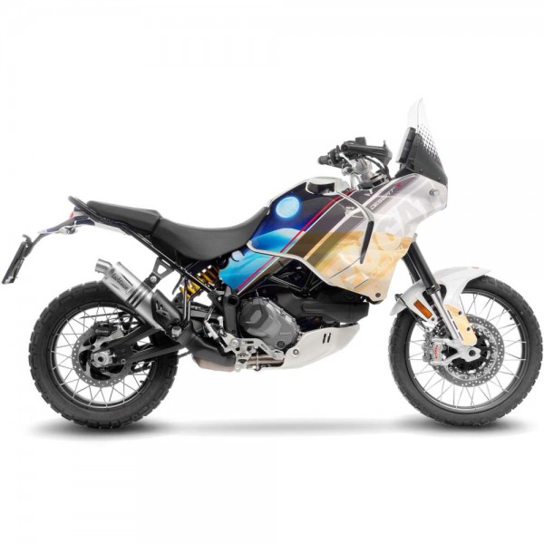 LEO VINCE ONE EVO SLIP ON FOR DUCATI DESERT X 2020 PART # 14428EU