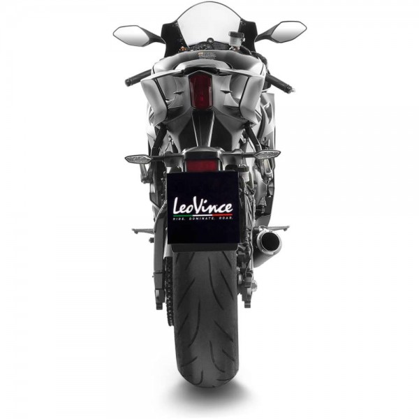 LEOVINCE LV CORSA CARBON FIBER SLIP-ON FOR YAMAHA YZF-R6 2006 - 2021 PART # 15403CU
