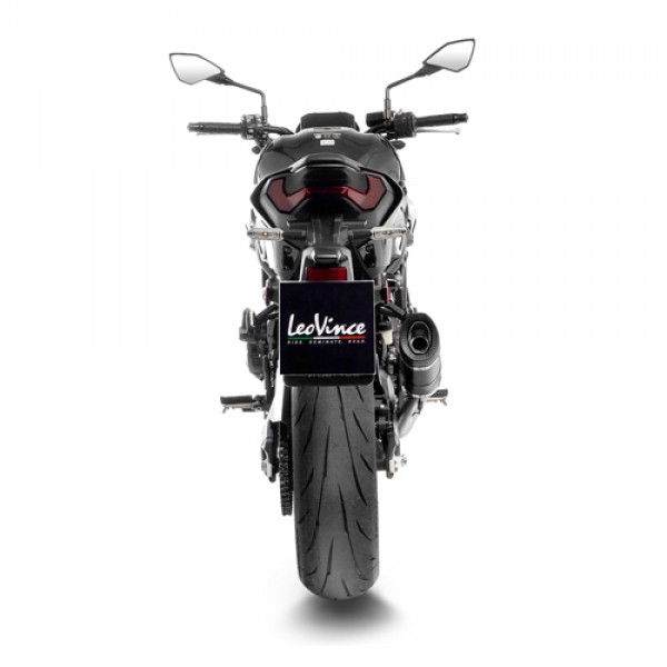 LEOVINCE LV PRO CARBON FIBER SLIP-ON EXHAUST FOR KAWASAKI Z900 2025 PART # 14172EU
