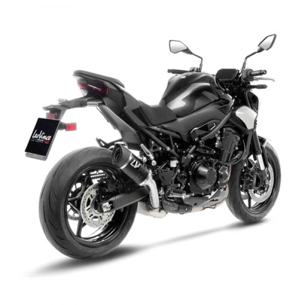 LEOVINCE LV PRO CARBON FIBER SLIP-ON EXHAUST FOR KAWASAKI Z900 2025 PART # 14172EU