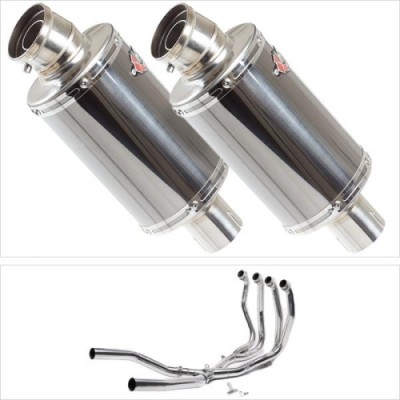 LEXTEK OP15 DARK TINT STAINLESS EXHAUST SYSTEM 200MM FOR SUZUKI GSX 1300 R HAYABUSA 2021-2023 PART # EXKT123