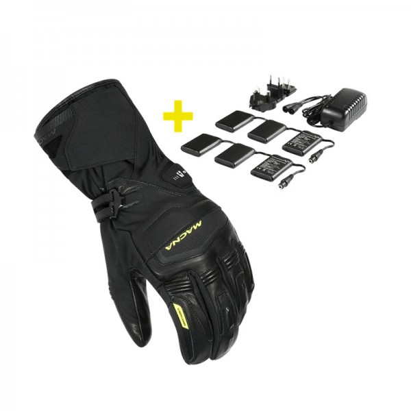 MACNA AZRA RTX 12V 3A HEATED KIT BLACK GLOVES