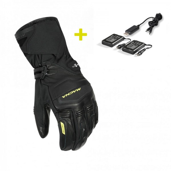 MACNA AZRA RTX KIT HEATED BLACK YELLOW GLOVES