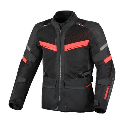 MACNA CAPTANE BLACK RED JACKET