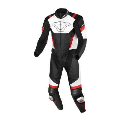 MACNA VARSHALL 2PC BLACK WHITE RED SUIT MACNA VARSHALL 2PC BLACK WHITE RED SUIT