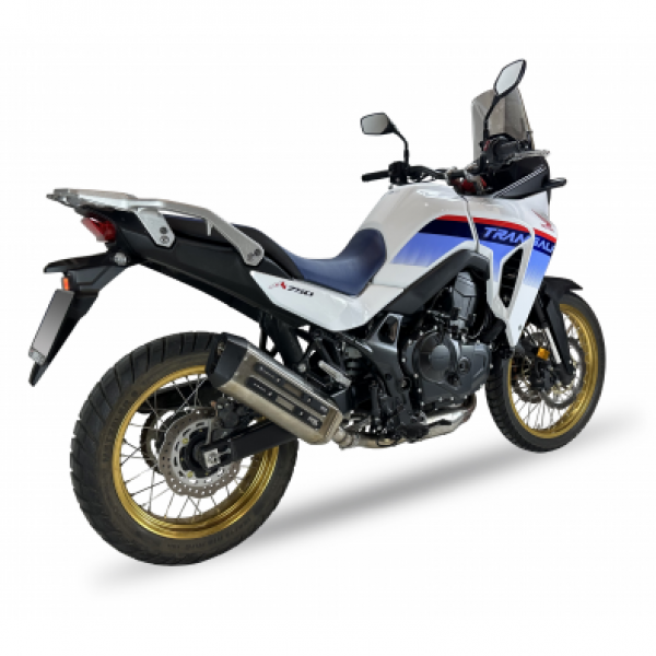 IXIL MXT MEGA XTREM TRAIL SLIP ON FOR HONDA XL750 TRANSALP 2023-2024 PART # EH6039SS
