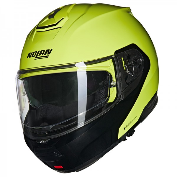 NOLAN N100.6 MIVEDI GREEN HELMET