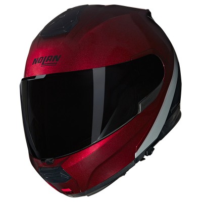 NOLAN N100.6 VERNICIATURA SPECIALE RED HELMET