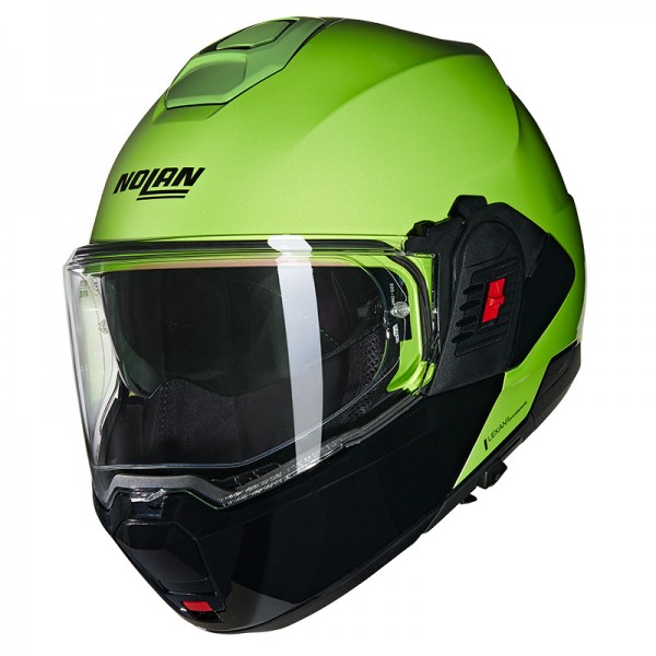 NOLAN N120.1 MIVEDI GREEN HELMET