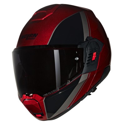 NOLAN N120.1 VERNICIATURA SPECIALE RED HELMET