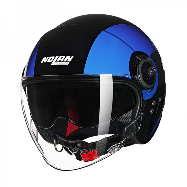 NOLAN N21 VISOR 06 BICROMO BLUE HELMET