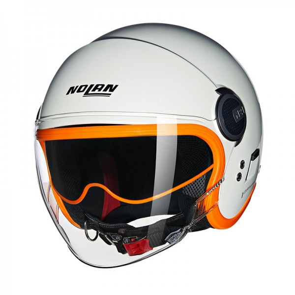 NOLAN N21 VISOR 06 OCIO WHITE HELMET