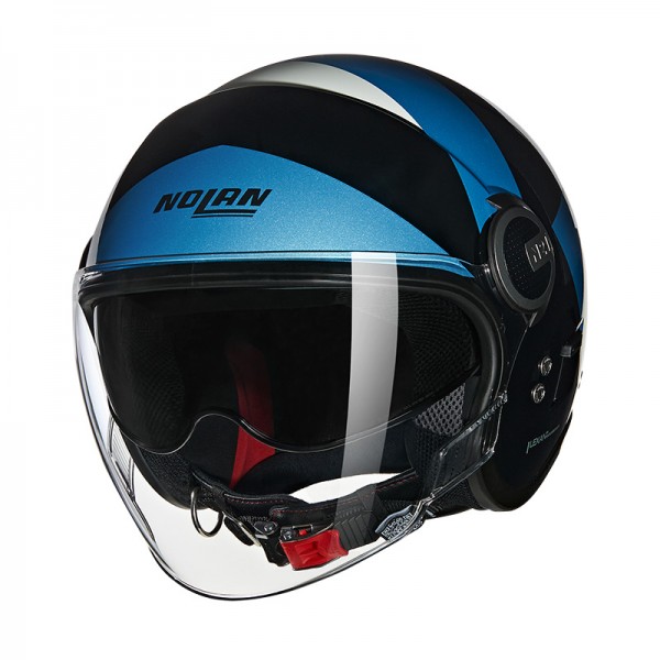 NOLAN N21 VISOR 06 TANGENTE BLUE HELMET