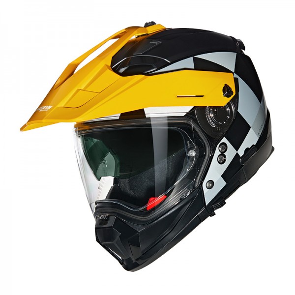 NOLAN N70.2X 06 RUVIDO YELLOW HELMET
