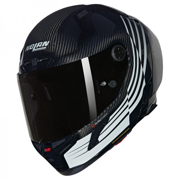 NOLAN X-804 RS ULTRA CARBON ALA BLACK HELMET