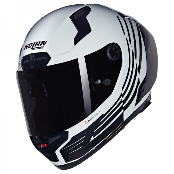 NOLAN X-804 RS ULTRA CARBON ALA WHITE HELMET