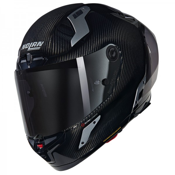 NOLAN X-804 RS ULTRA CARBON ARGENTO GLOSS HELMET