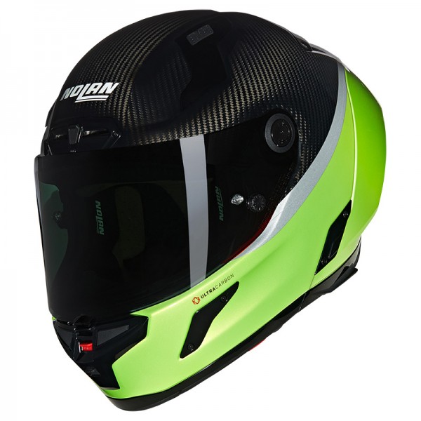 NOLAN X-804 RS ULTRA CARBON DOC GREEN HELMET