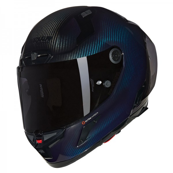 NOLAN X-804 RS ULTRA CARBON LIQUIDO BLUE HELMET