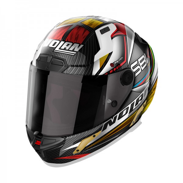 NOLAN X-804 RS ULTRA CARBON SBK 25 GLOSS HELMET