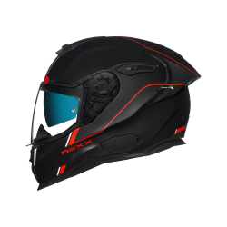 Nexx Sx.100R Frenetic Red Black Matt Helmet 