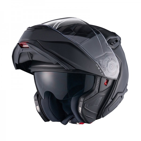 NEXX X.LIFECOUNTRY PLAIN BLACK MATT HELMET