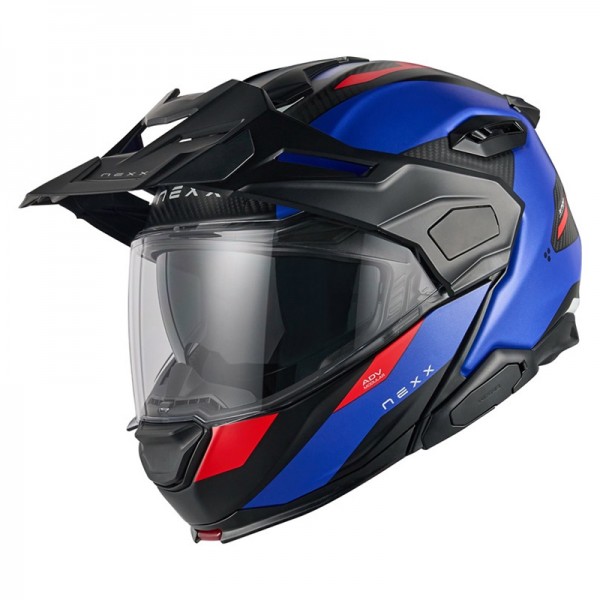 NEXX X.LIFECOUNTRY TERRA BLUE RED MATT HELMET