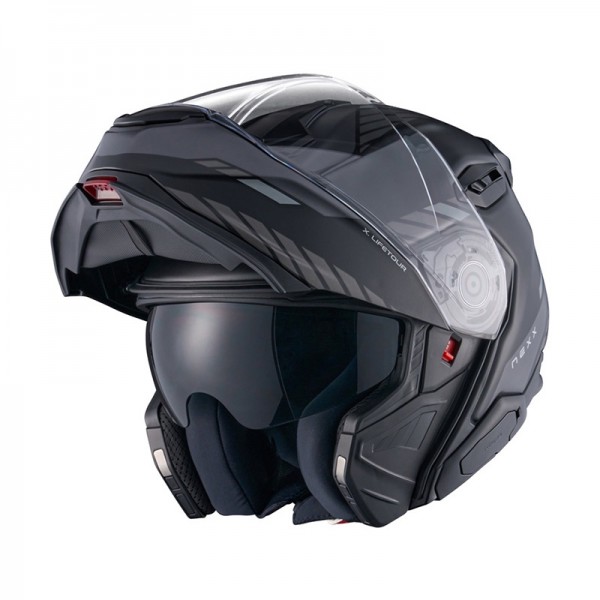 NEXX X.LIFETOUR GLOBE BLACK GREY MATT HELMET