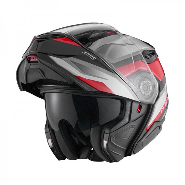 NEXX X.LIFETOUR PRO MILE WHITE RED HELMET