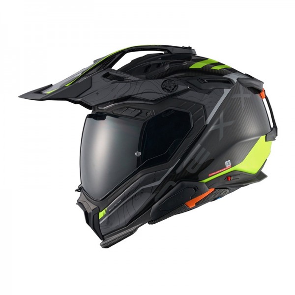 NEXX X.WED3 FURKA GREY YELLOW HELMET