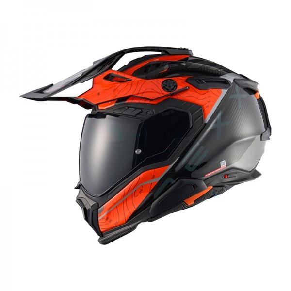 NEXX X.WED3 FURKA ORANGE GREY HELMET