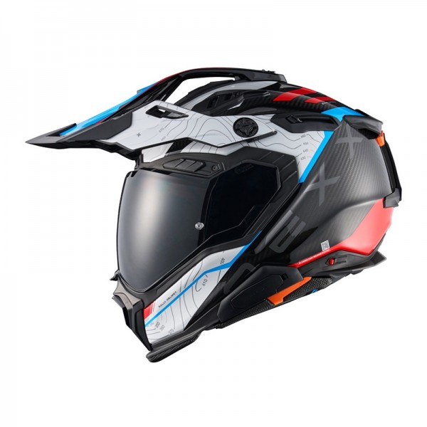 NEXX X.WED3 FURKA RED BLUE HELMET